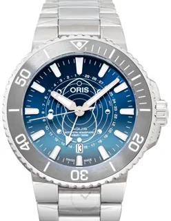 Oris Aquis 01 761 7765 4185-Set Stainless steel and Tungsten