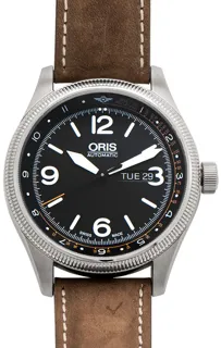 Oris Big Crown 01 735 7728 4084-Set LS Stainless steel Black