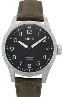 Oris Big Crown 01 751 7761 4164-07 3 20 03LC Stainless steel Black