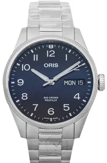 Oris Big Crown 01 752 7760 4065-07 8 22 08P Stainless steel