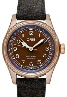 Oris Big Crown 01 754 7741 3166-07 5 20 74BR Bronze Brown