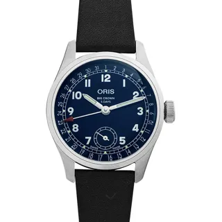 Oris Big Crown Pointer Date 01 403 7776 4065-07 5 19 11 Stainless steel Blue