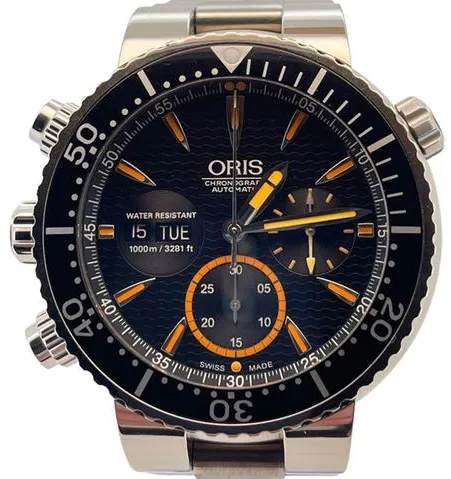 Oris Carlos Coste Limited Edition 01 674 7655 7184 47mm Titanium Black