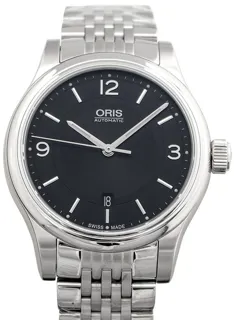 Oris Classic 01 733 7594 4034-07 8 20 61 Stainless steel Black