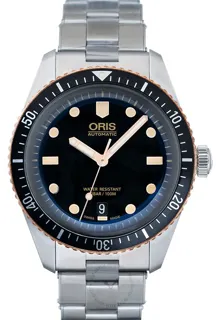 Oris Divers Sixty Five 01 733 7707 4354-07 8 20 18 Bronze and Stainless steel