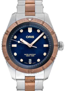 Oris Divers Sixty Five 01 733 7707 4355-07 8 20 17 Bronze and Stainless steel