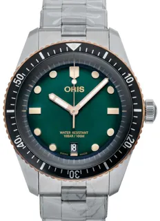 Oris Divers Sixty Five 01 733 7707 4357-07 8 20 18 Bronze and Stainless steel