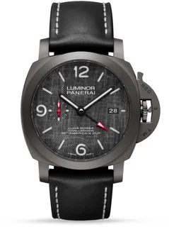 Panerai Luminor 1950 PAM01036 Titanium and Black DLC Gray