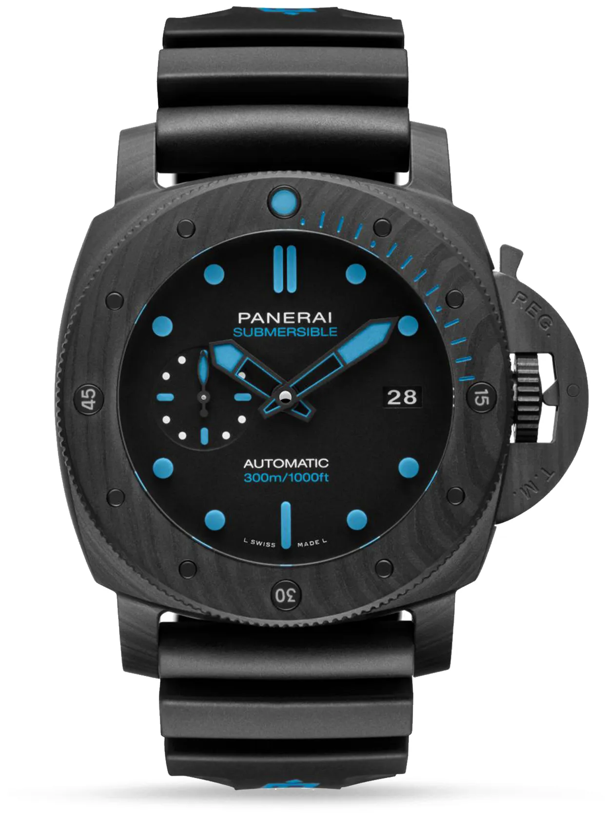 Panerai Luminor GMT Automatic PAM 01616 47mm Titanium Black