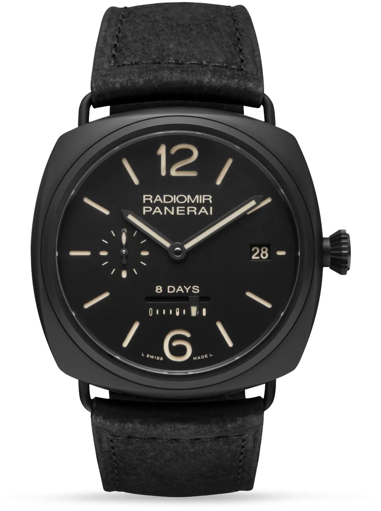 Panerai Radiomir 8 Days PAM 00384 45mm Ceramic Black