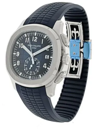 Patek Philippe Aquanaut 5968G-001 42mm White gold Blue 1