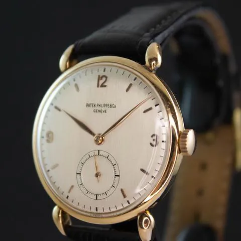 Patek Philippe Calatrava 1509 35mm Rose gold White 1