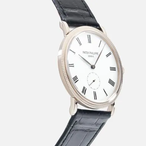 Patek Philippe Calatrava 5119G-001 36mm White gold Guilloché 4