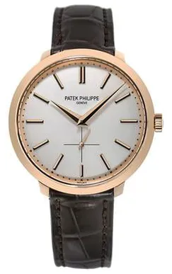 Patek Philippe Calatrava 5123R-001 38mm Rose gold Silver 1