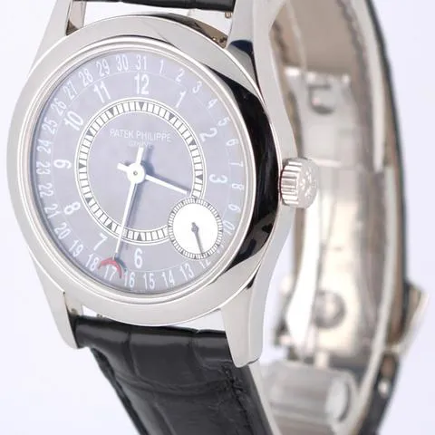 Patek Philippe Calatrava 6000G 37mm White gold Gray 2