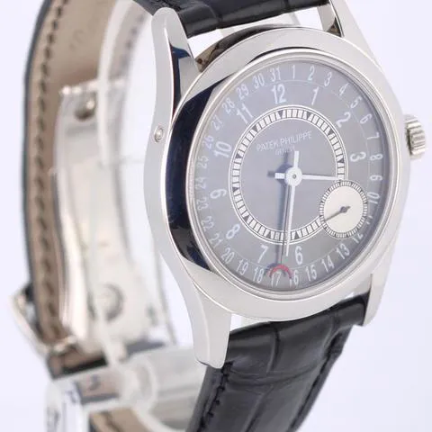 Patek Philippe Calatrava 6000G 37mm White gold Gray 3