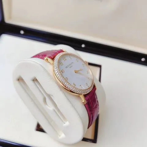 Patek Philippe Calatrava 7200/200R-001 34.5mm Rose gold White 4