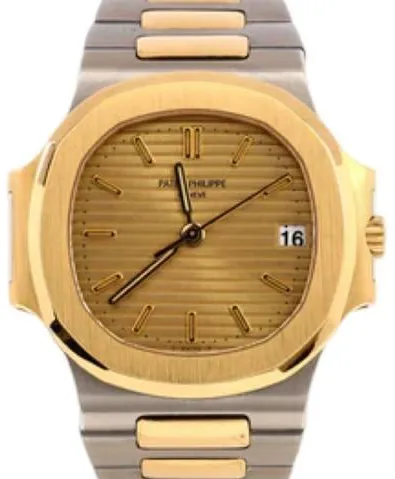 Patek Philippe Nautilus 3800/1 37mm Yellow gold and stainless steel Gold(solid)
