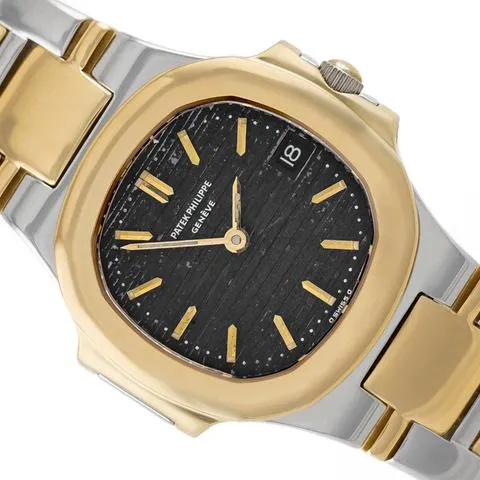 Patek Philippe Nautilus 4700/51 27mm Yellow gold and stainless steel Black