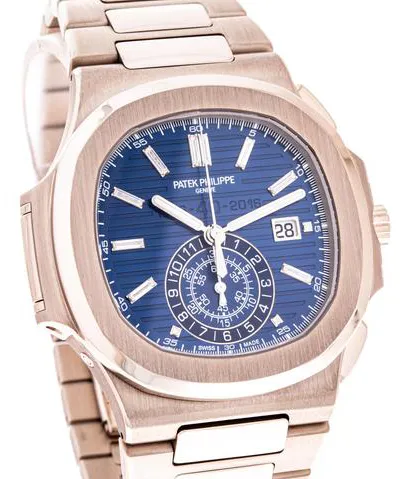 Patek Philippe Nautilus 5976/1G-001 41mm White gold Blue 6