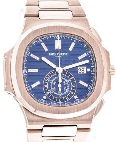 Patek Philippe Nautilus 5976/1G-001 41mm White gold Blue 7