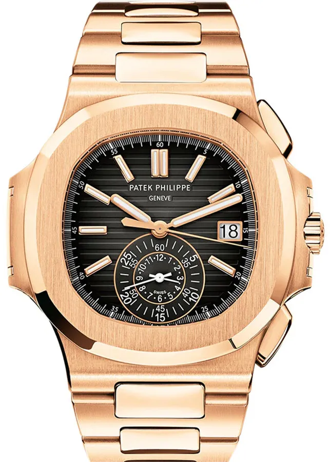 Patek Philippe Nautilus 5980/1R-001 40.5mm Rose gold Black