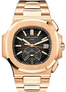 Patek Philippe Nautilus 5980/1R-001 Rose gold Black