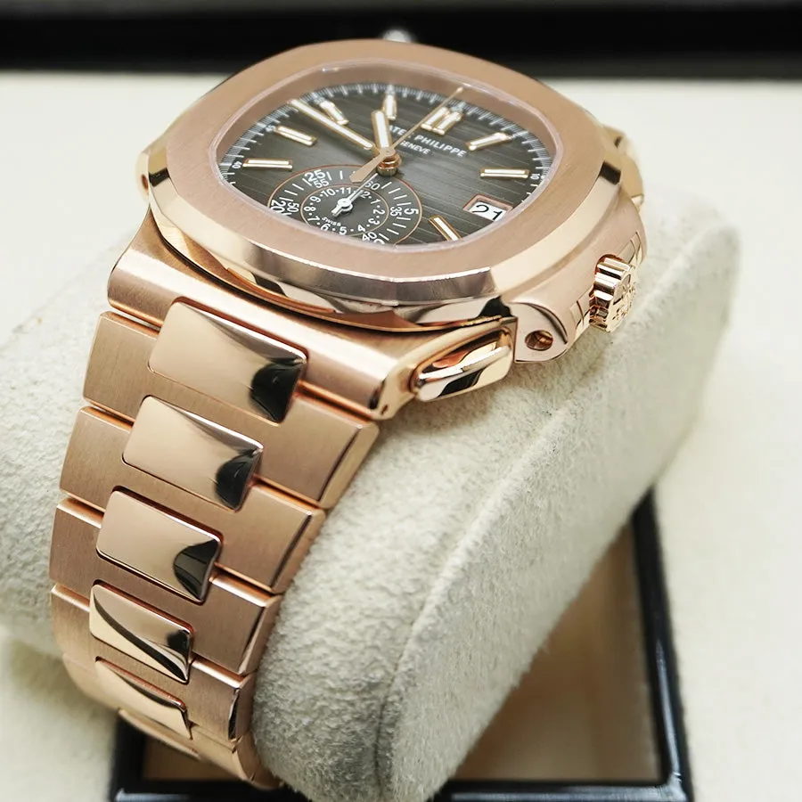 Patek Philippe Nautilus 5980/1R-001 40.5mm Rose gold Black 3