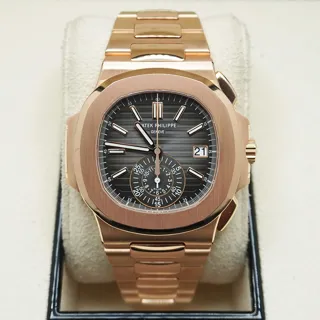 Patek Philippe Nautilus 5980/1R-001 Rose gold Black