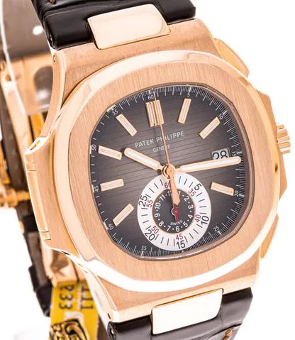 Patek Philippe Nautilus 5980R-001 40.5mm Rose gold Brown 6