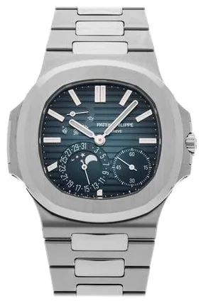 Patek Philippe Nautilus Moonphase 5712/1A-001 40mm Stainless steel Black