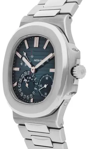 Patek Philippe Nautilus Moonphase 5712/1A-001 40mm Stainless steel Blue 2