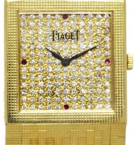 Piaget 9131C4 23mm Yellow gold Ruby 1