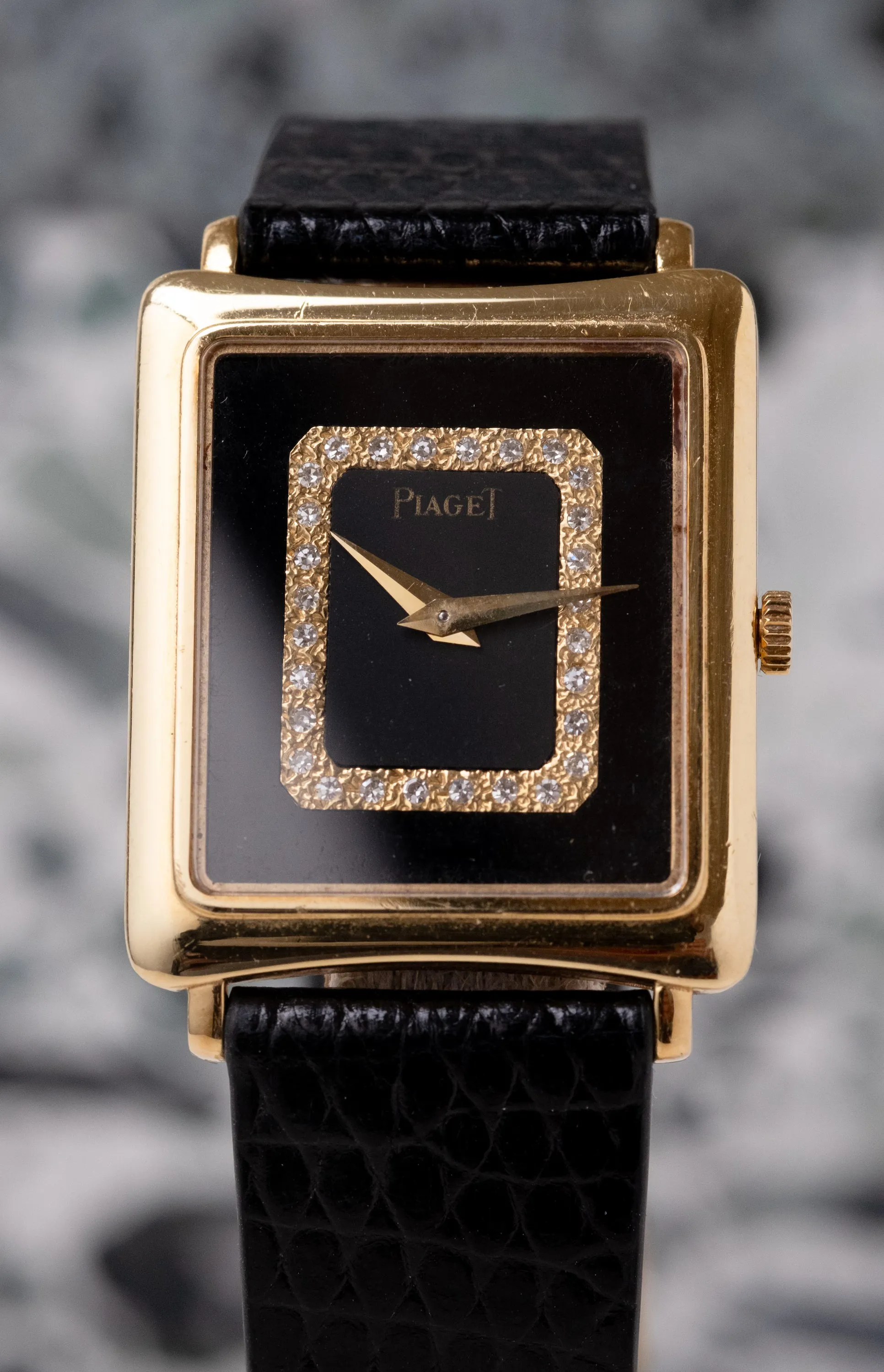 Piaget 9254 24mm Yellow gold Black 11