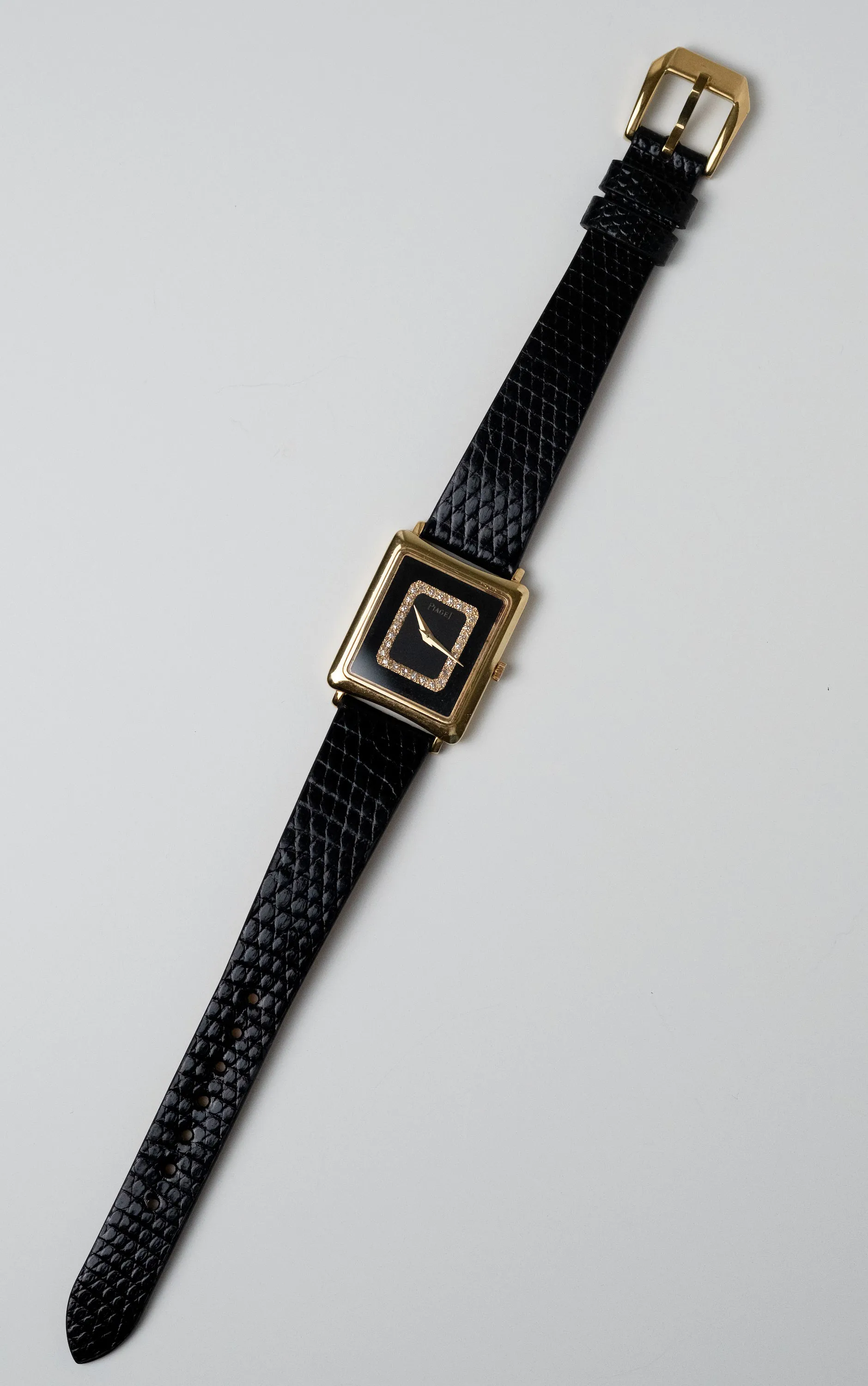 Piaget 9254 24mm Yellow gold Black 13