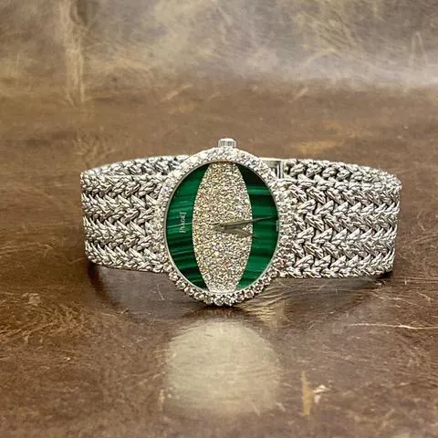 Piaget 9806 D 2 27mm White gold Malachite 9