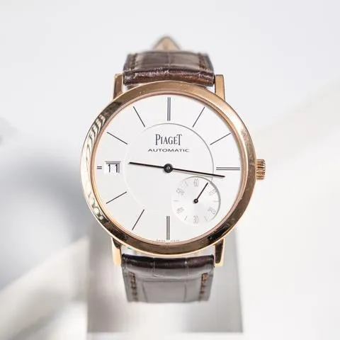 Piaget Altiplano G0A38131 40mm Rose gold Silver 1