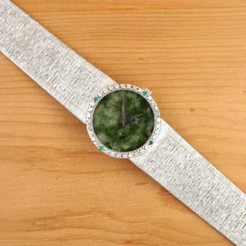 Piaget Limelight 9706 24mm White gold Green 7