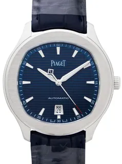 Piaget Polo S G0A43001 Stainless steel Blue