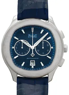 Piaget Polo S G0A43002 Stainless steel Blue