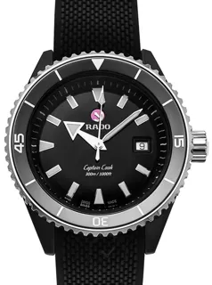 Rado Captain Cook R32129158 Ceramic and Titanium and Stainless steel and PVD Black