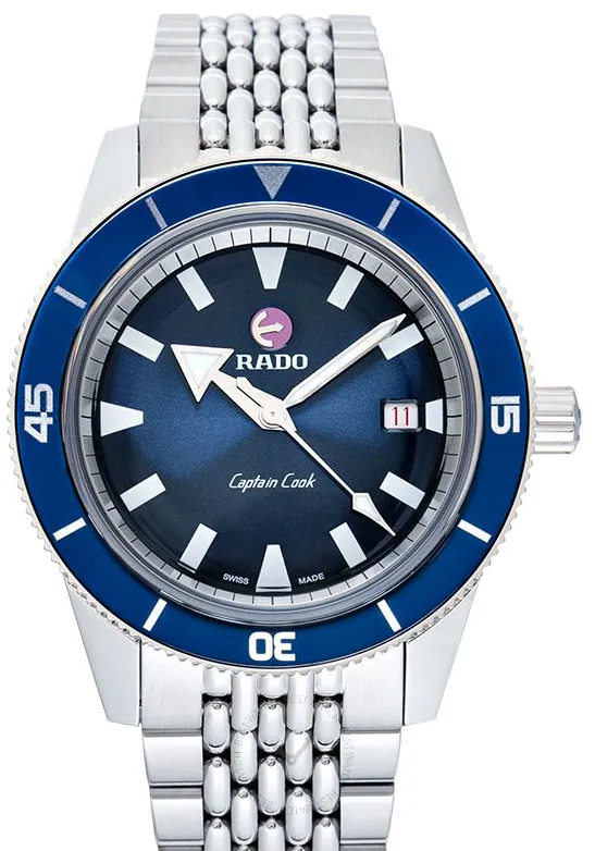 Rado Captain Cook R32505203 42mm Stainless steel Blue