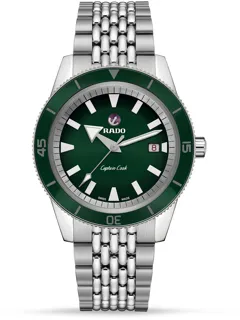 Rado Captain Cook R32505313 Ceramic and Stainless steel Green