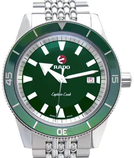 Rado Captain Cook R32505313 Ceramic Green