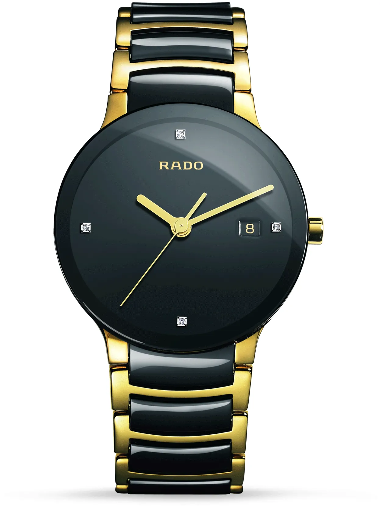 Rado Centrix R30929712 38mm Stainless steel Black