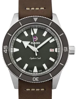 Rado HyperChrome Captain Cook R32505019 Ceramic Gray