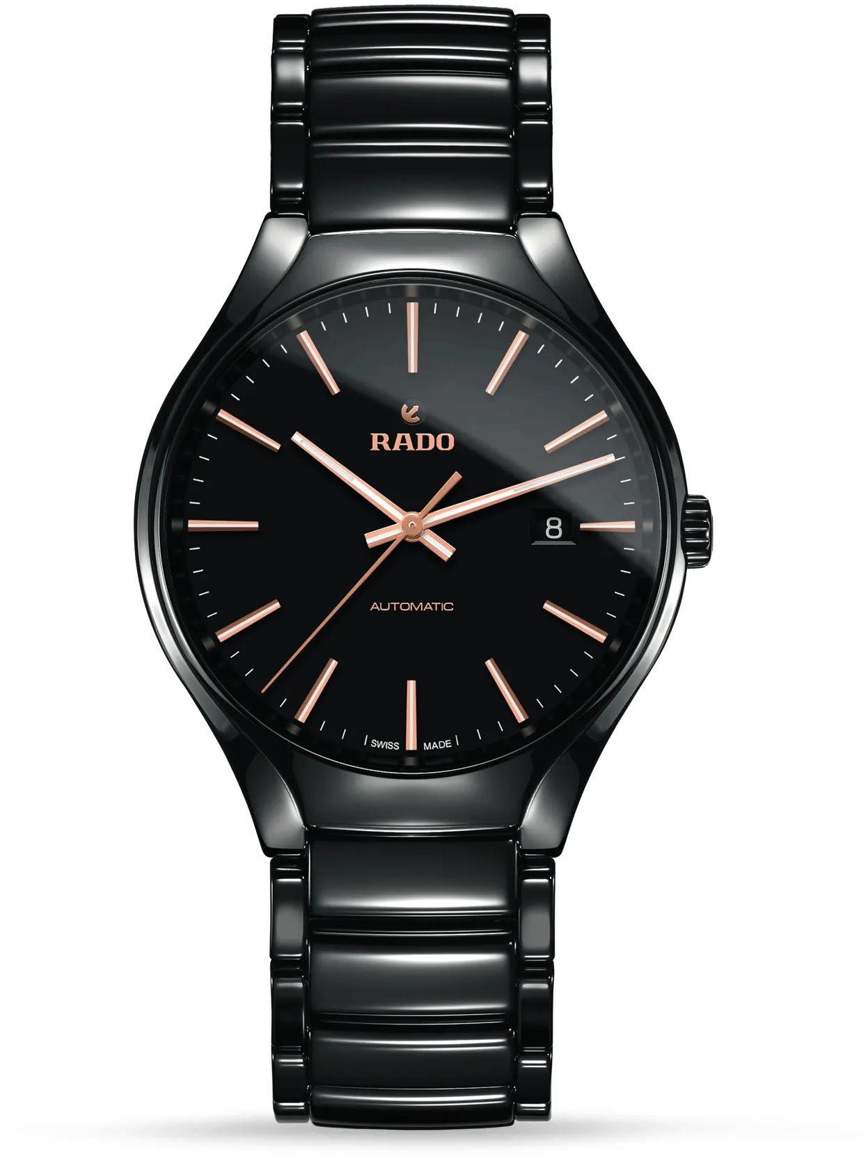 Rado True R27056162 40mm Black ceramic Black