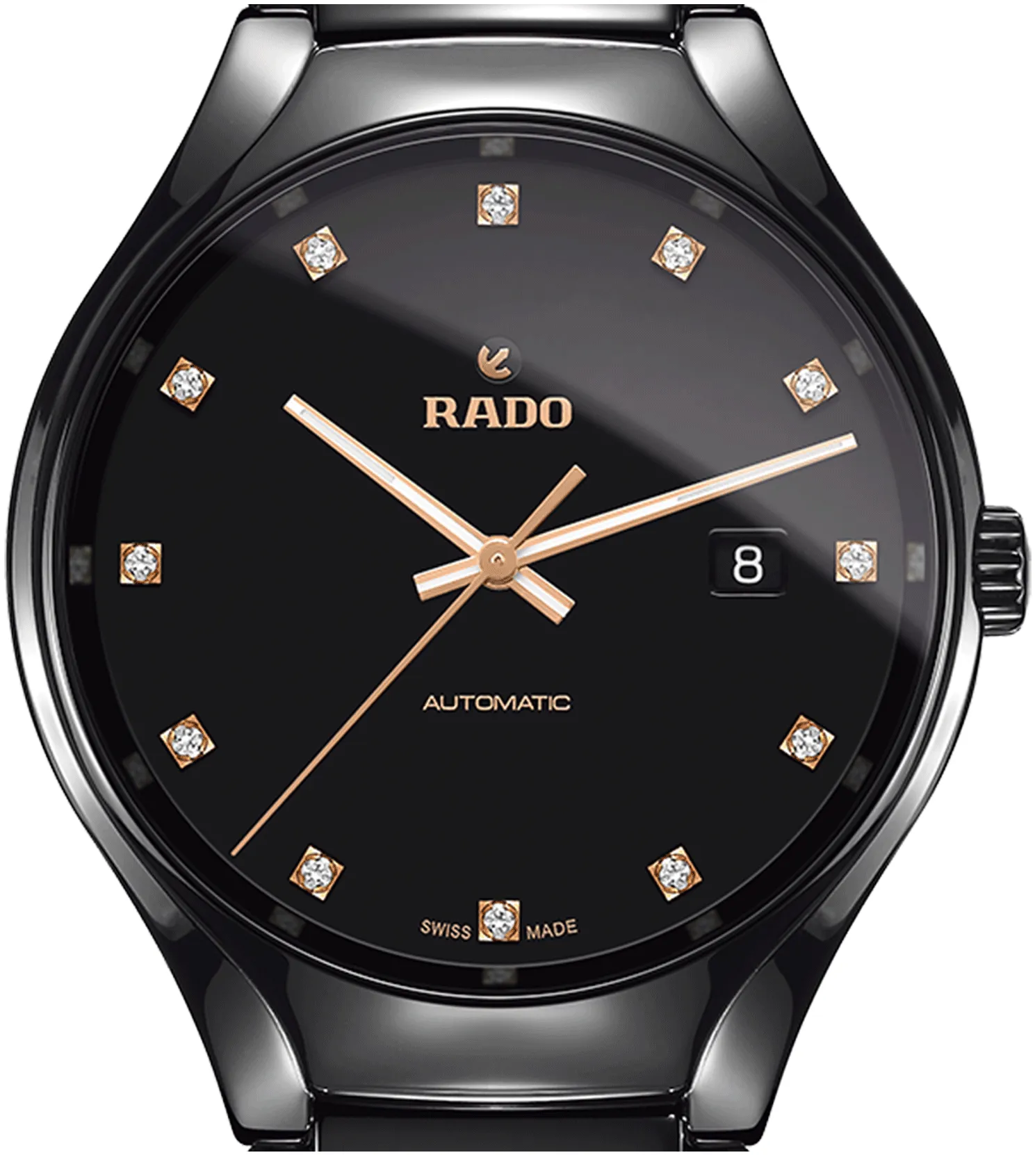 Rado True R27056732 40mm Black ceramic Black 1