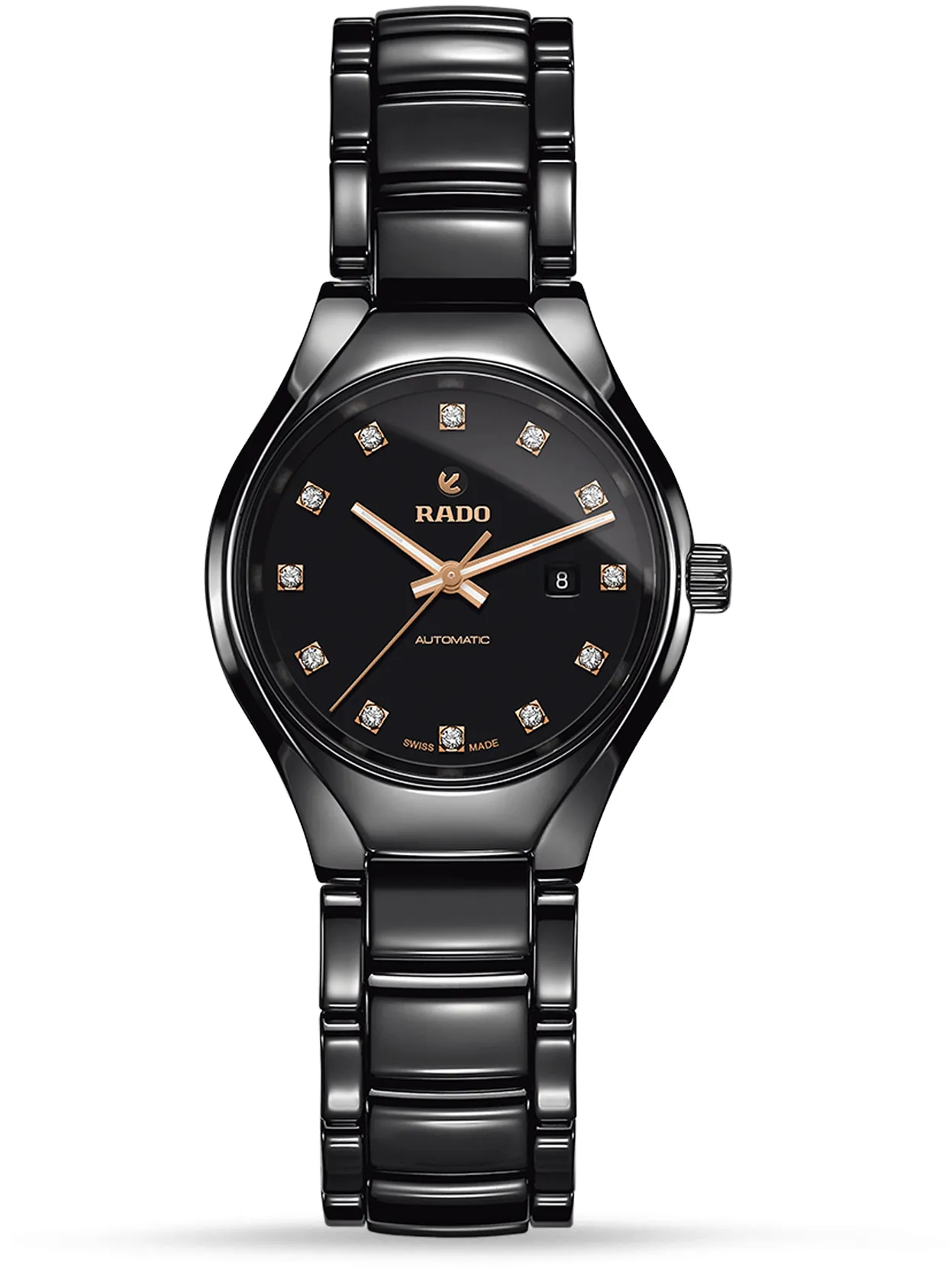 Rado True R27242732 30mm Black ceramic Black