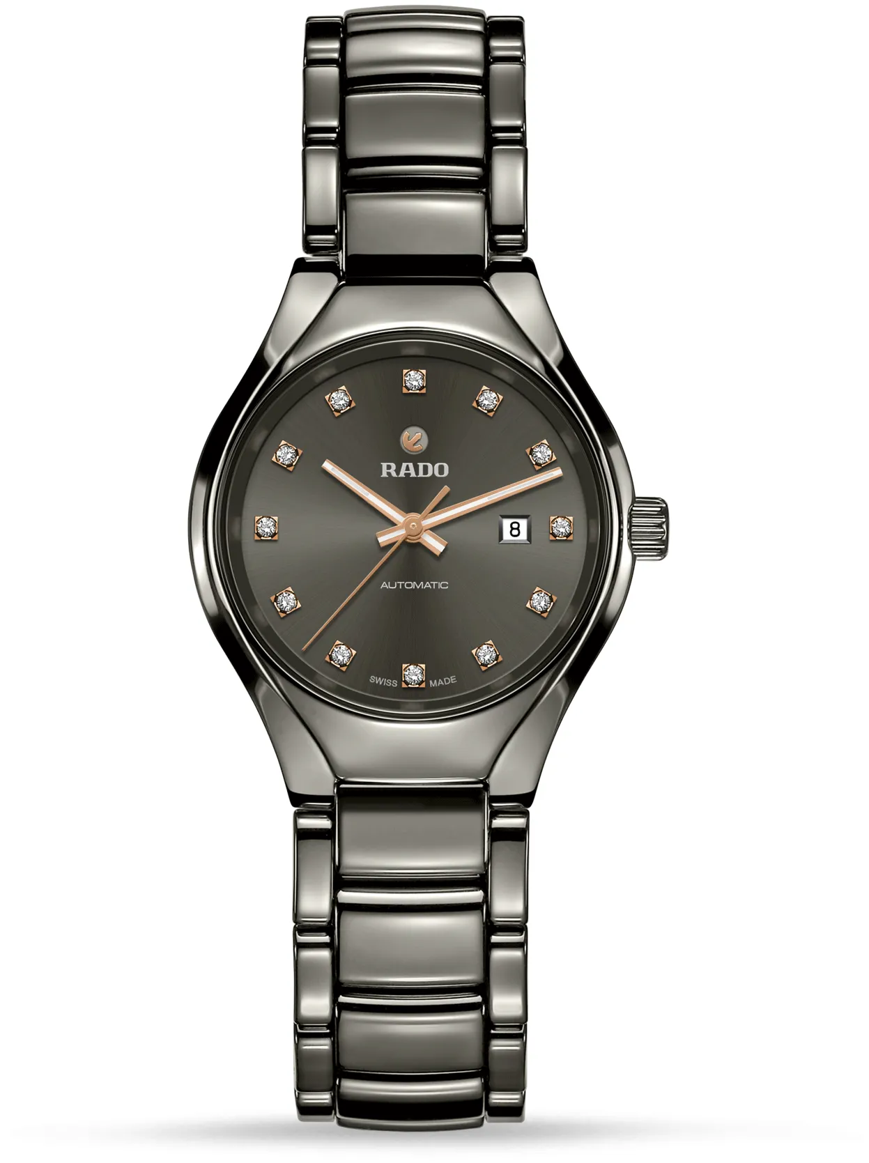 Rado True R27243732 30mm Ceramic Gray